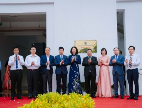 CÔNG TY CỔ PHẦN XÂY DỰNG C BHI VINH DỰ THAM GIA BUỔI LỄ KHÁNH THÀNH VÀ GẮN BIỂN CÔNG TRÌNH - TRƯỜNG THPT NGỌC HỒI